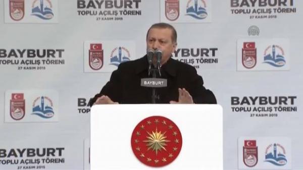 Cumhurbaşkanı Erdoğan'dan Putin'e 